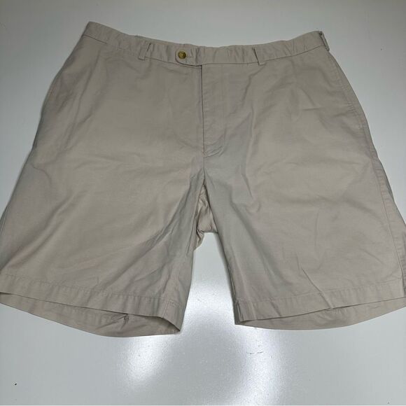 Peter Millar Khaki Tan Golf and Outdoor Activity Shorts in Size 38W x 8.5IS - Picture 6 of 7